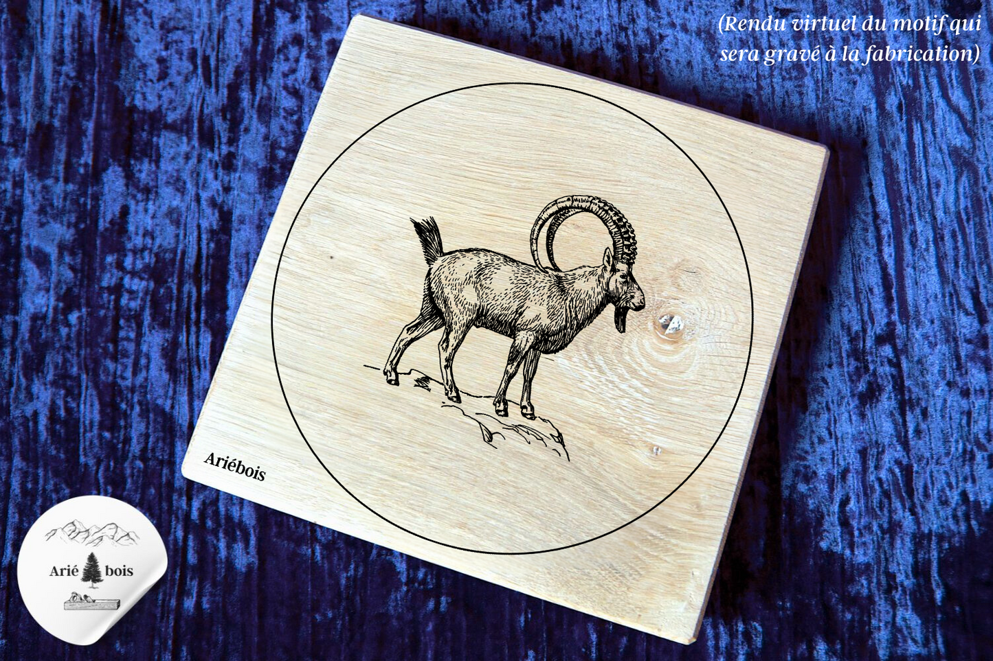 Dessous de plat carré